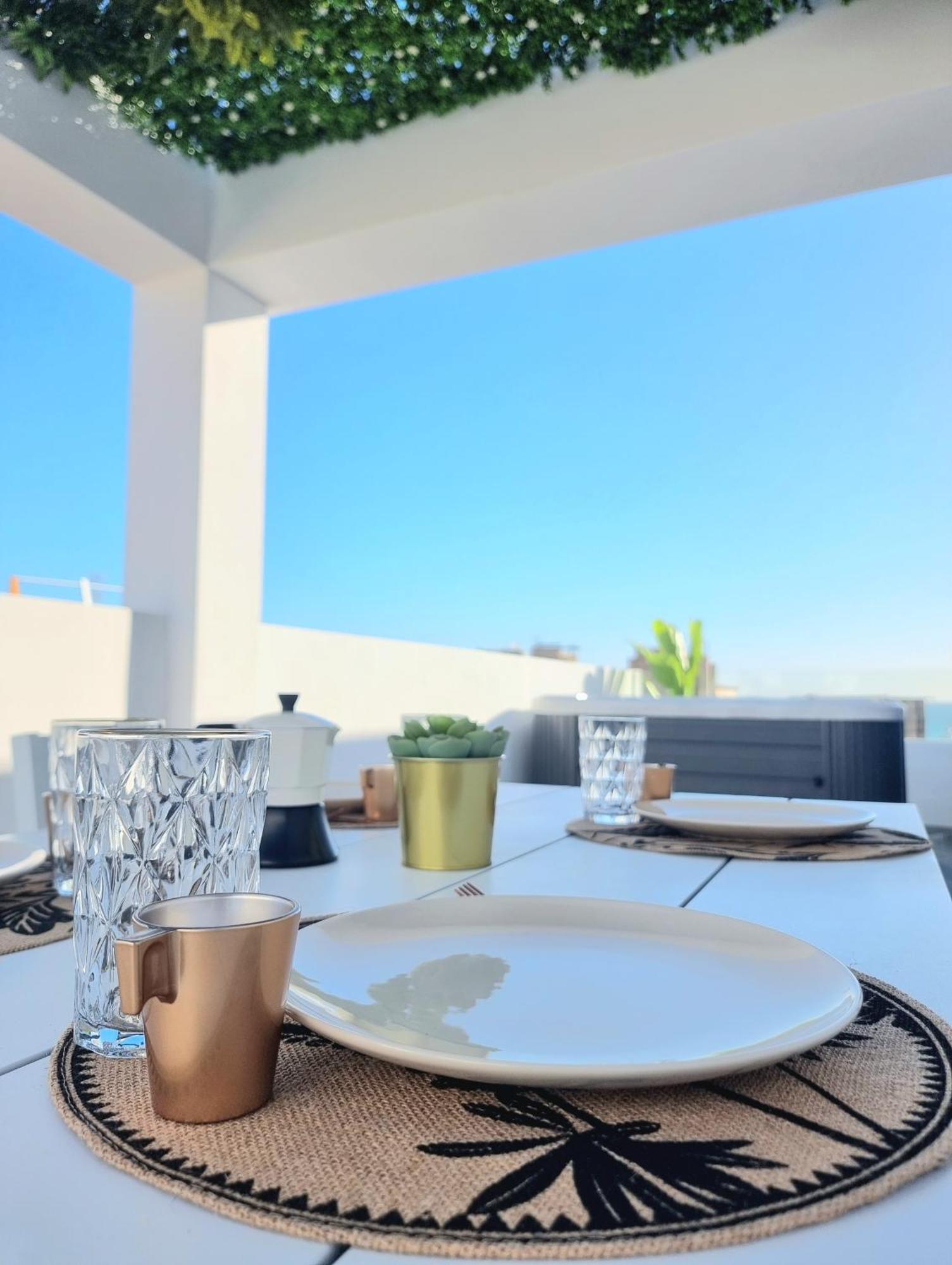 Apartamento Luxury Penthouse Valentin With Jacuzzi Corralejo Exterior foto