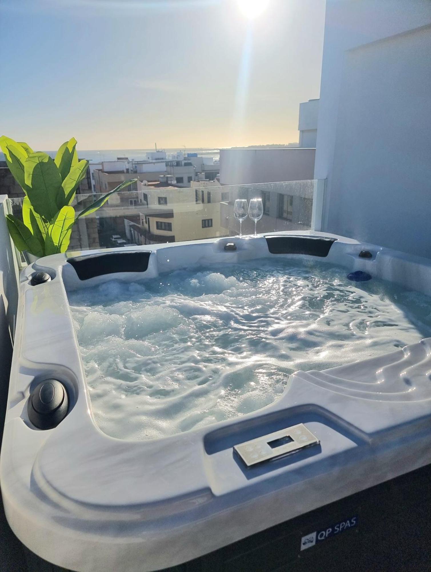 Apartamento Luxury Penthouse Valentin With Jacuzzi Corralejo Exterior foto