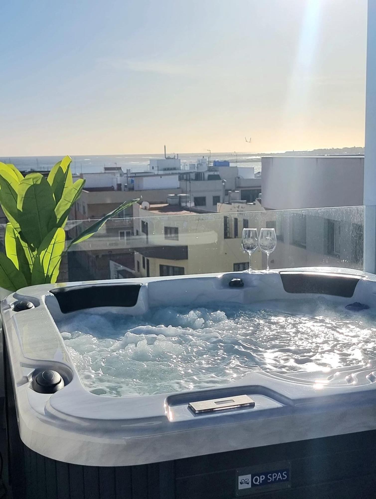 Apartamento Luxury Penthouse Valentin With Jacuzzi Corralejo Exterior foto